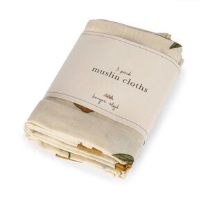 Konges Sløjd Cream Muslin Cloths 3-Pack